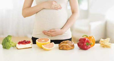 غذای زن باردار در عید نوروز, تغذیه زن باردار  در عید نوروز
