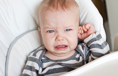 علل گوش درد نوزاد در هواپیما